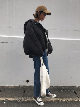 yanさん(レディース・160cm)の冬コーディネート