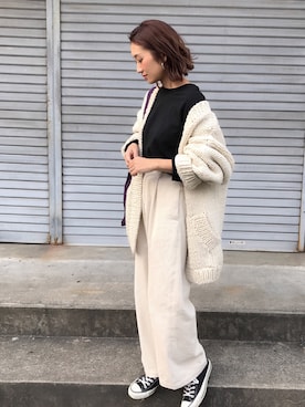 yanさん（レディース・160cm）の冬コーディネート