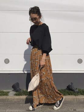 yanさん（レディース・160cm）の春コーディネート