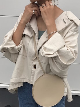 「LOWRYS FARM（ローリーズファーム）のアイテム（財布/小物）」を使った、yanさん（レディース・160cm）の春コーディネート