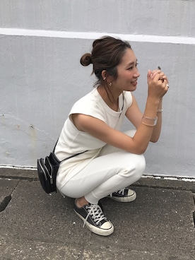 yanさん（レディース・160cm）の夏コーディネート