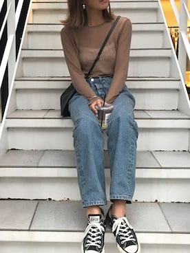 yanさん（レディース・160cm）の夏コーディネート