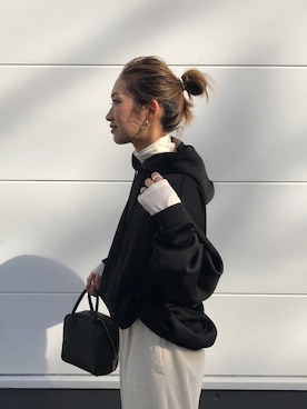 「WITH SENSE（ウィズセンス）のアイテム」を使った、yanさん（レディース・160cm）の冬コーディネート