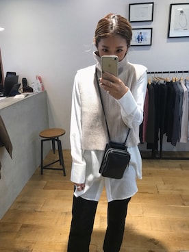 yanさん（レディース・160cm）の冬コーディネート