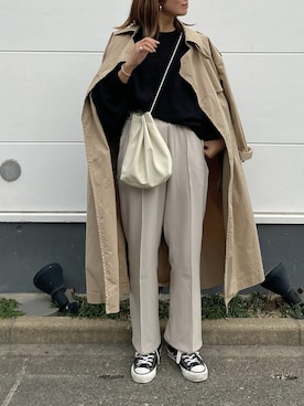 yanさん（レディース・160cm）の冬コーディネート