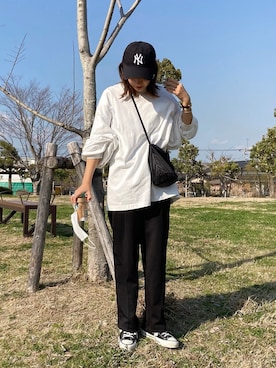 yanさん（レディース・160cm）の冬コーディネート