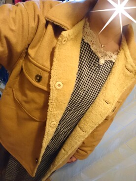 「rivet & surge（リベットアンドサージ）のアイテム（その他アウター）」を使った、みぃこさん（レディース・164cm）の春コーディネート