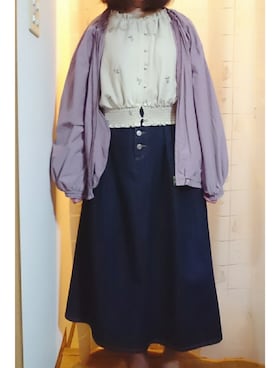 みぃこさん（レディース・164cm）の春コーディネート