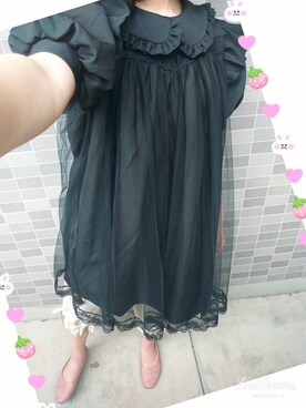「WC（ダブル シー）のアイテム（ワンピース/ドレス）」を使った、みぃこさん（レディース・164cm）の夏コーディネート