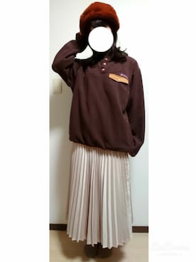 みぃこさん（レディース・164cm）の冬コーディネート