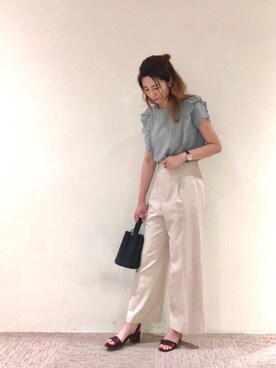 Miyuu Arimaさん(レディース・164cm)の夏コーディネート