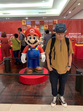 王穆緯さんのコーディネート