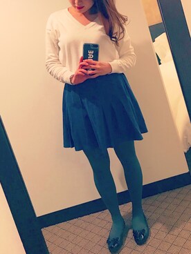 「良いお年を」｜ハナエタダさん（レディース・154cm）の冬コーディネート