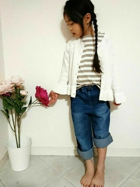 saramimiさん（キッズ・110cm）の冬コーディネート