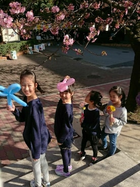 saramimiさん（キッズ・110cm）の春コーディネート