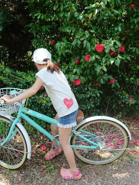 「クロックス」｜saramimiさん（キッズ・135cm）の春コーディネート