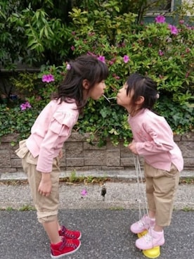 saramimiさん(キッズ・135cm)の春コーディネート