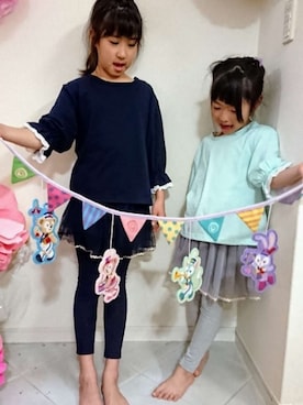 saramimiさん（キッズ・135cm）の春コーディネート