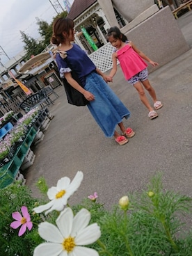 「IEDIT（イディット）のアイテム」を使った、saramimiさん（キッズ・110cm）の秋コーディネート