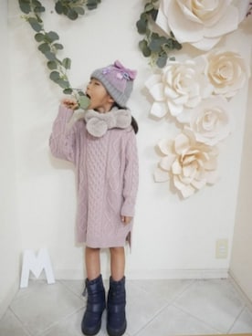 saramimiさん（キッズ・120cm）の秋コーディネート