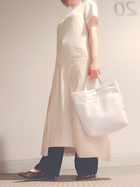 「HELK（ヘルク）のアイテム（ワンピース/ドレス）」を使った、のんさん（レディース・158cm）の夏コーディネート