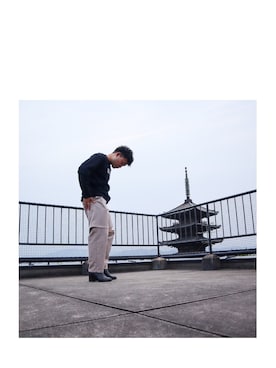 「RANDOM IDENTITIES（ランダムアイデンティティーズ）のアイテム（ブーツ）」を使った、kkrvic627さん（メンズ・172cm）の夏コーディネート