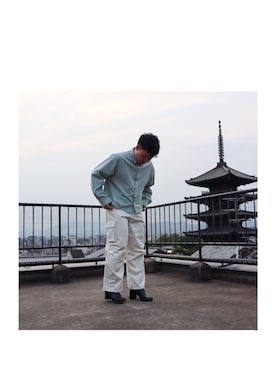 「RANDOM IDENTITIES（ランダムアイデンティティーズ）のアイテム（ブーツ）」を使った、kkrvic627さん（メンズ・172cm）の夏コーディネート