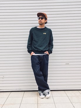 「ショット」｜鈴木 瞬さん（メンズ・176cm）の秋コーディネート