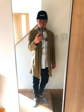 Goさん(メンズ・178cm)の冬コーディネート