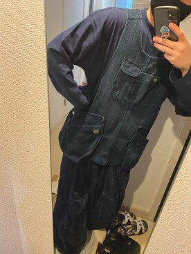「Snow Peak（スノーピーク）のアイテム（その他）」を使った、Udaiさん（メンズ・180cm）の春コーディネート