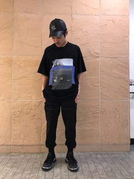 「NILoS（ニルズ）のアイテム」を使った、イトウセイさん（メンズ・170cm）の春コーディネート