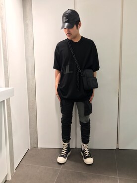 「NILoS（ニルズ）のアイテム」を使った、イトウセイさん（メンズ・170cm）の春コーディネート