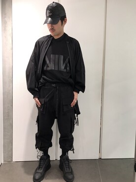 「NILoS（ニルズ）のアイテム」を使った、イトウセイさん（メンズ・170cm）の春コーディネート