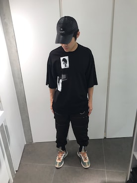 「JULIUS（ユリウス）のアイテム」を使った、イトウセイさん（メンズ・170cm）の夏コーディネート