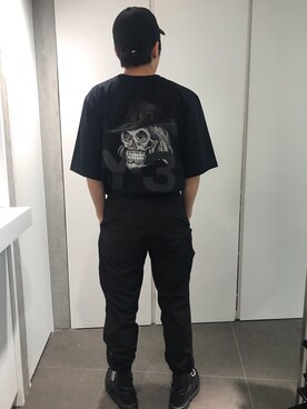 「L.H.P Private Brand（エルエイチピープライベートブランド）のアイテム（パンツ）」を使った、イトウセイさん（メンズ・170cm）の夏コーディネート