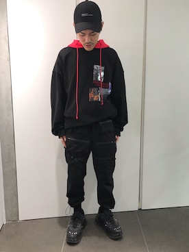 「JUUN.J（ジュンジェイ）のアイテム」を使った、イトウセイさん（メンズ・170cm）の秋コーディネート