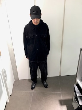 「DANKE SCHON（ダンケシェーン）のアイテム（ブルゾン）」を使った、イトウセイさん（メンズ・170cm）の秋コーディネート