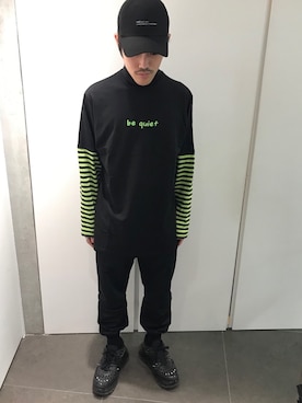 「Chica（チカ）のアイテム」を使った、イトウセイさん（メンズ・170cm）の秋コーディネート
