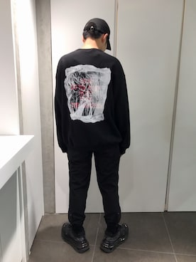 「L.H.P Private Brand（エルエイチピープライベートブランド）のアイテム（パンツ）」を使った、イトウセイさん（メンズ・170cm）の秋コーディネート