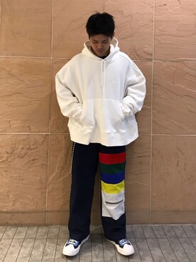 「AZSのアイテム」を使った、イトウセイさん（メンズ・170cm）の秋コーディネート