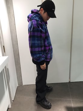 「DANKE SCHON（ダンケシェーン）のアイテム（ブルゾン）」を使った、イトウセイさん（メンズ・170cm）の秋コーディネート