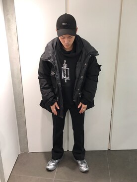 「DANKE SCHON（ダンケシェーン）のアイテム（ブルゾン）」を使った、イトウセイさん（メンズ・170cm）の秋コーディネート