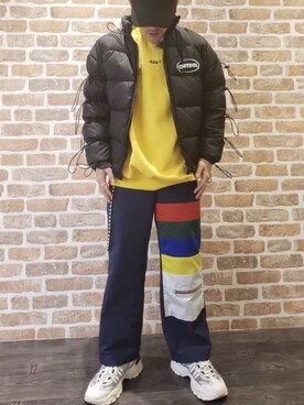 「Ctr1（コントロール）のアイテム（ジャケット/アウター）」を使った、イトウセイさん（メンズ・170cm）の冬コーディネート
