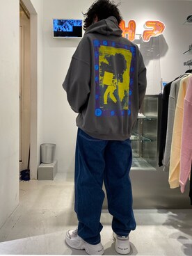 「L.H.P（エルエイチピー）のアイテム（シューズ）」を使った、イトウセイさん（メンズ・170cm）の秋コーディネート
