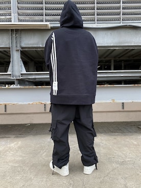 「Y-3（ワイスリー）のアイテム（トップス）」を使った、イトウセイさん（メンズ・170cm）の冬コーディネート