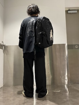 「Yohji Yamamoto（ヨウジヤマモト）のアイテム」を使った、イトウセイさん（メンズ・170cm）の春コーディネート