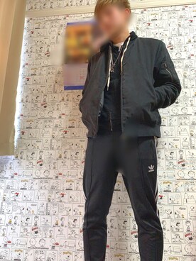 「平成最後のWEARISTAセンバツ」｜「アイテム（MA-1）」を使った、Takahashi Masanoriさん（メンズ・174cm）の春コーディネート