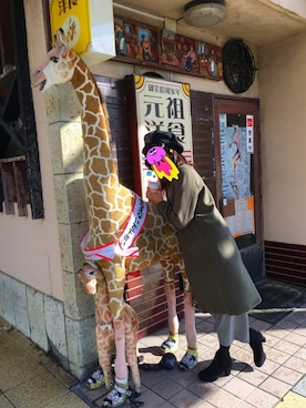 「CIAOPANIC（チャオパニック）のアイテム（ハンチング/ベレー帽）」を使った、saさん（レディース・157cm）の秋コーディネート