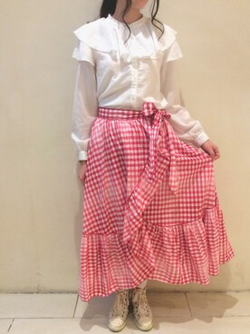 「PINKHOUSECHELSEA」｜PINKHOUSEchelsea PRさん（レディース・163cm）の春コーディネート