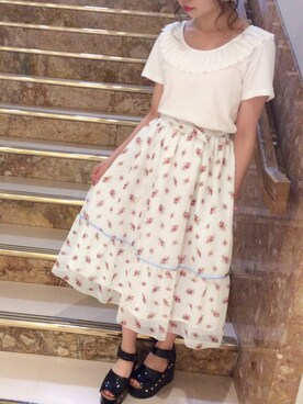 「PINKHOUSECHELSEA」｜PINKHOUSEchelsea PRさん（レディース・153cm）の夏コーディネート